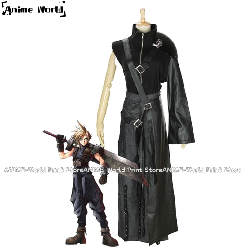 《Custom Size》Final Fantasy 7 – Claude Black Suit Cosplay Costumes Christmas Hallowmas
《Custom Size》Final Fantasy 7 – Claude Black Suit Cosplay Costumes Christmas Hallowmas