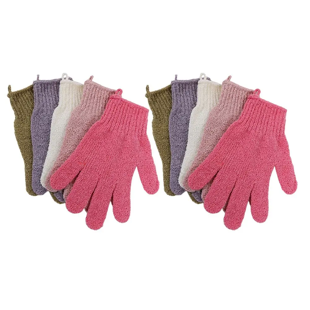 5 Pairs Shower Scrub Gloves Exfoliating Bath Massager Polyester Cleaner Arm Leg Foot Portable Machine Washable Dry Quickly
5 Pairs Shower Scrub Gloves Exfoliating Bath Massager Polyester Cleaner Arm Leg Foot Portable Machine Washable Dry Quickly