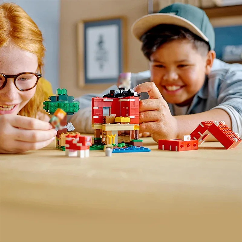 MOC World Mushroom House Game Scene Building Blocks Street View Assembly Brick Toys Children's Christmas Gifts
MOC World Mushroom House Game Scene Building Blocks Street View Assembly Brick Toys Children's Christmas Gifts