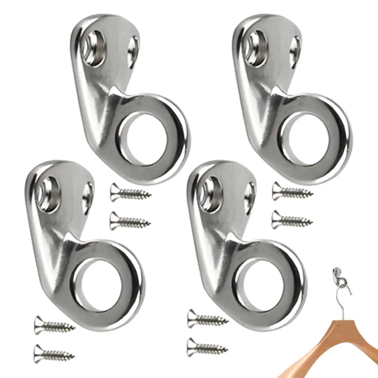 4 Pieces Stainless Steel Spring Hook Boat Buoy Clips for Yacht Canopies Rail Bumper Sail Ship Marine Buoy Dock Fence
4 Pieces Stainless Steel Spring Hook Boat Buoy Clips for Yacht Canopies Rail Bumper Sail Ship Marine Buoy Dock Fence