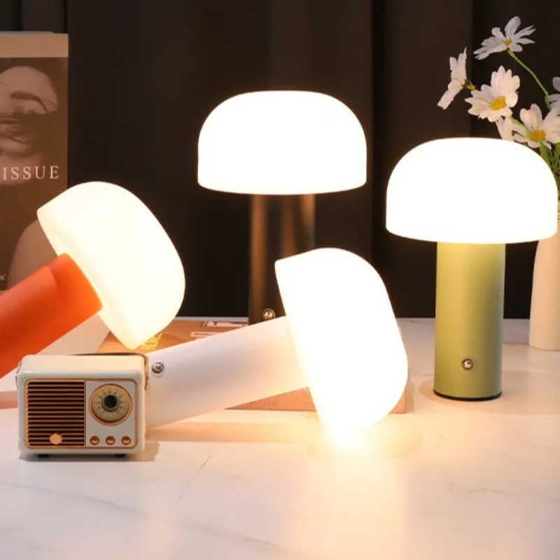 Настольная лампа в виде гриба, трехцветный светильник, перезаряжаемый ночник для столовой, гостиной и детской комнаты
Настольная лампа в виде гриба, трехцветный светильник, перезаряжаемый ночник для столовой, гостиной и детской комнаты