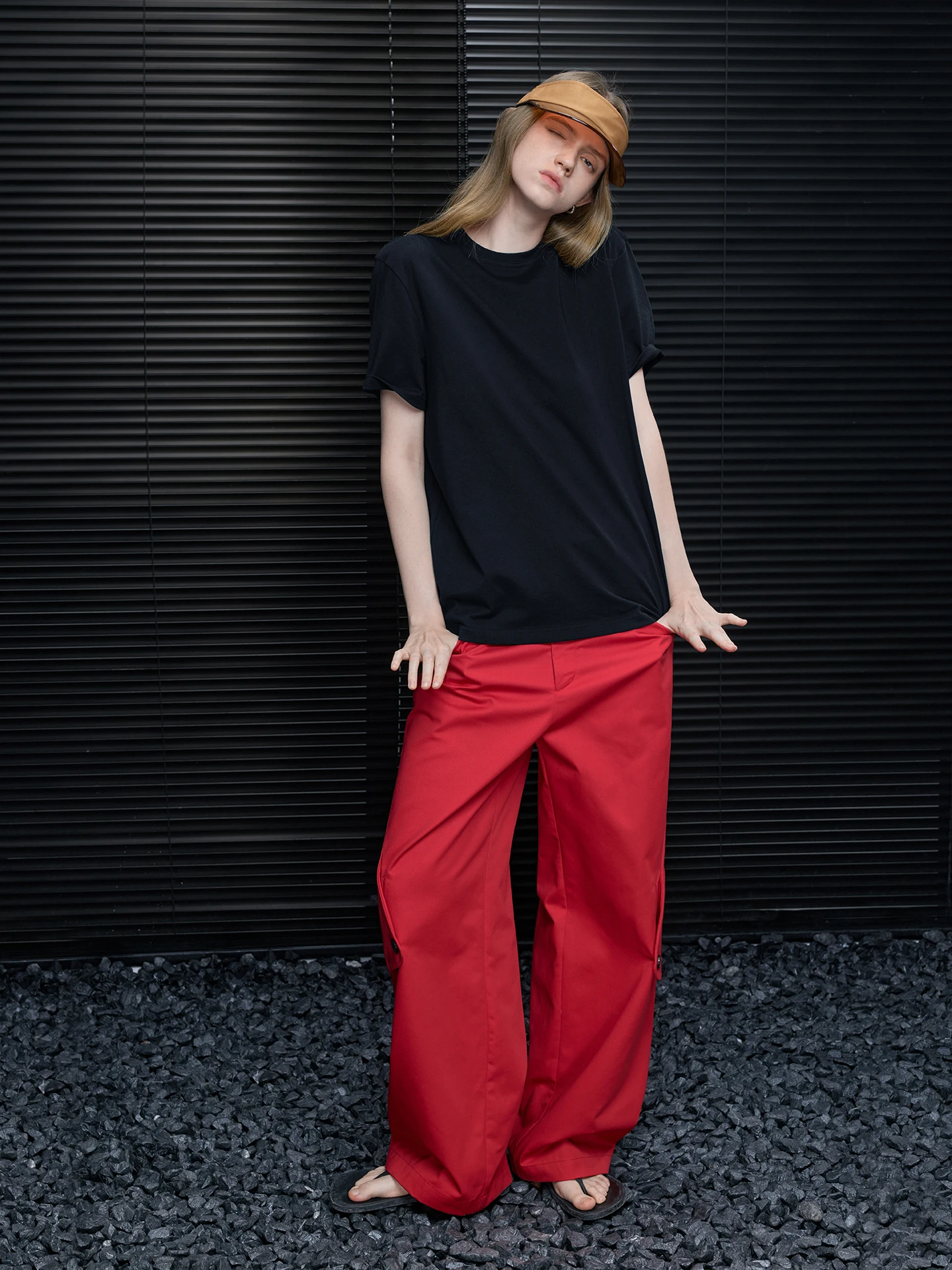 Red Straight Leg Casual Pants Women's Loose Wide Leg Pants Lazy Sle Unique Super Beautiful Spring 2026 Street Sle l...
Red Straight Leg Casual Pants Women's Loose Wide Leg Pants Lazy Sle Unique Super Beautiful Spring 2026 Street Sle l...