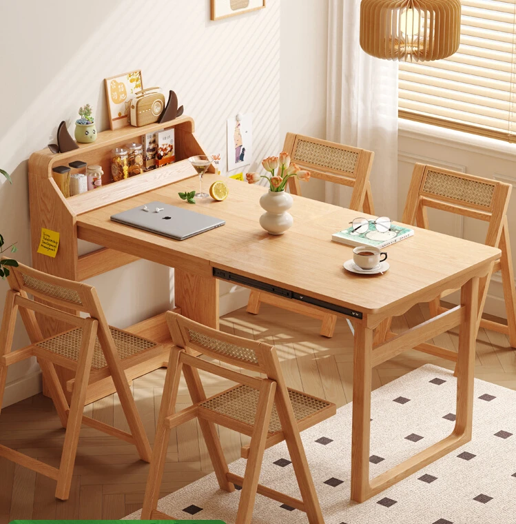 Nordic folding dining table small apartment multi-functional household Japanese simple side cabinet integrated
Nordic folding dining table small apartment multi-functional household Japanese simple side cabinet integrated