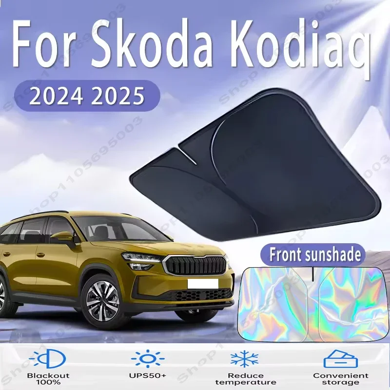 For Skoda Kodiaq 2024~2025 Car Sun Viso Front Window Windshield Sunshade Heat Insulation Summer Sun UV Protection Auto Parts
For Skoda Kodiaq 2024~2025 Car Sun Viso Front Window Windshield Sunshade Heat Insulation Summer Sun UV Protection Auto Parts