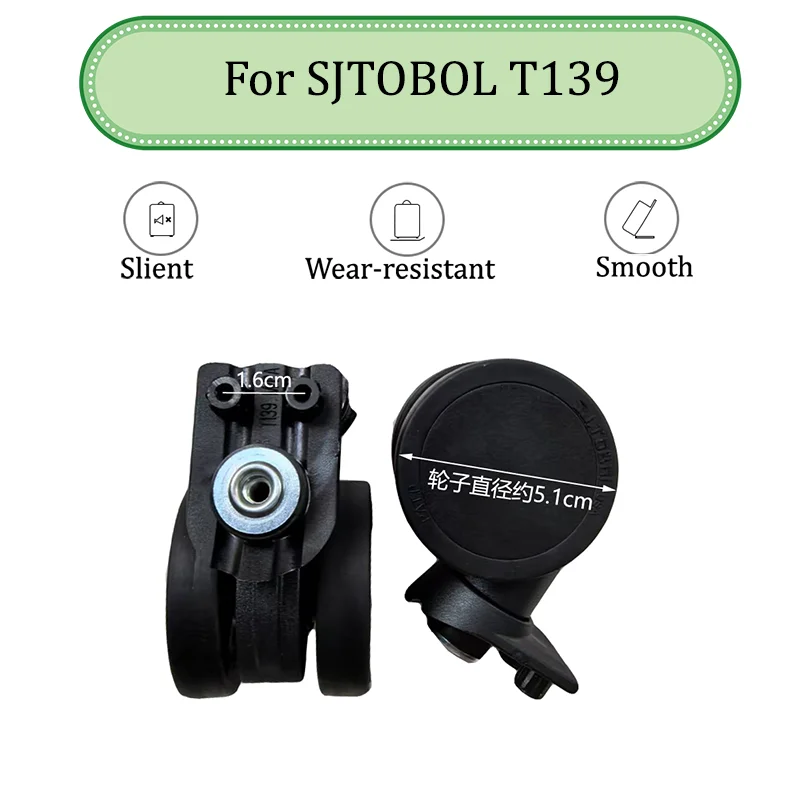 For SJTOBOL Universal Wheel Trolley Case Smooth Shock Accessories Replacement Pulley Silent Caster Wheel Luggage
For SJTOBOL Universal Wheel Trolley Case Smooth Shock Accessories Replacement Pulley Silent Caster Wheel Luggage