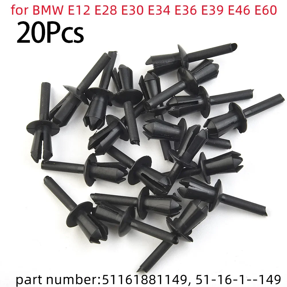 20pcs Fender Liner Rivet Expanding Clip For BMW E12 E28 E30 E34 E36 E39 E46 E60 E6 51161881149 , 51-16-1-881-149 , 51 16 1 881 1
20pcs Fender Liner Rivet Expanding Clip For BMW E12 E28 E30 E34 E36 E39 E46 E60 E6 51161881149 , 51-16-1-881-149 , 51 16 1 881 1