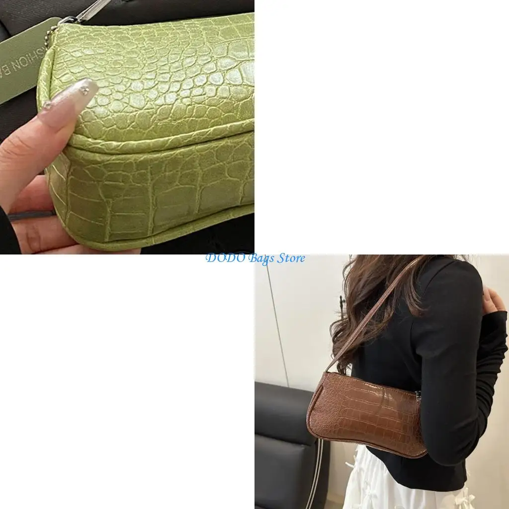 Shoulder Bags Simple Hoboes Handbag Sweet Clutches Purse with Zipper Closure
Shoulder Bags Simple Hoboes Handbag Sweet Clutches Purse with Zipper Closure