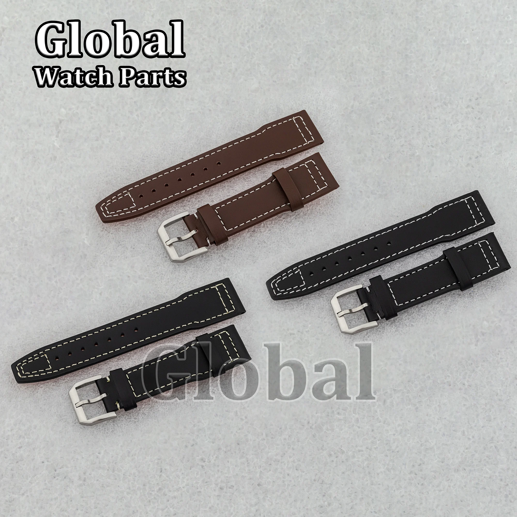 21mm Men's Watch Strap High Quality Genuine Leather Watch Band for Mark XX Stainless Steel Buckle Bracelet Watch Repair Parts
21mm Men's Watch Strap High Quality Genuine Leather Watch Band for Mark XX Stainless Steel Buckle Bracelet Watch Repair Parts