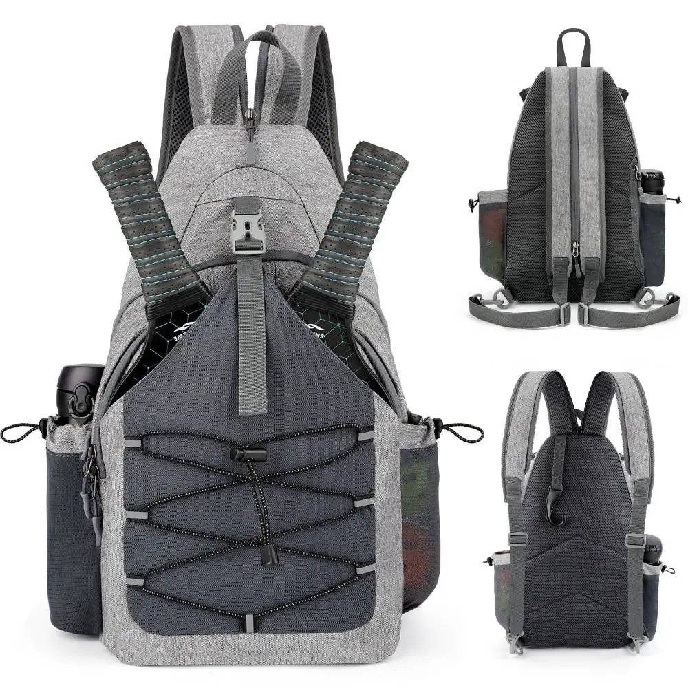 Large Capacity Pickleball Rackets Backpack Adjustable Holds 2 Rackets Pickleball Paddle Bag Lightweight with Hanging Hook
Large Capacity Pickleball Rackets Backpack Adjustable Holds 2 Rackets Pickleball Paddle Bag Lightweight with Hanging Hook