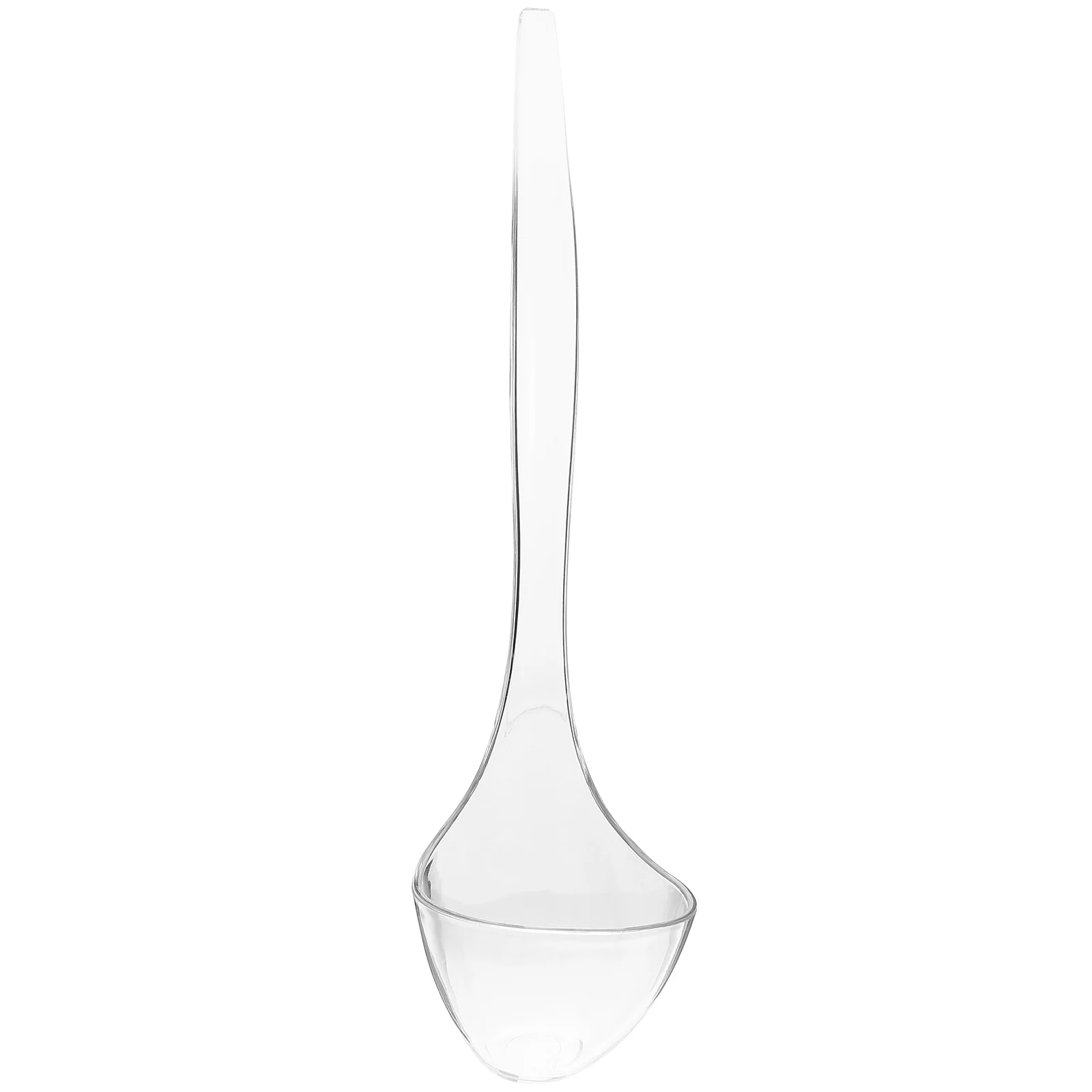 Transparent Long Handled Spoon Serving Ladle Household Soup Ladles Cutlery Kitchen Portioner Spoons
Transparent Long Handled Spoon Serving Ladle Household Soup Ladles Cutlery Kitchen Portioner Spoons