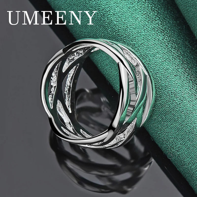 Fashion 925 Sterling Silver 5/6/7/8/9/10 Simple Hollow Ring Women Temperament Party Jewelry Wedding Accessories
Fashion 925 Sterling Silver 5/6/7/8/9/10 Simple Hollow Ring Women Temperament Party Jewelry Wedding Accessories