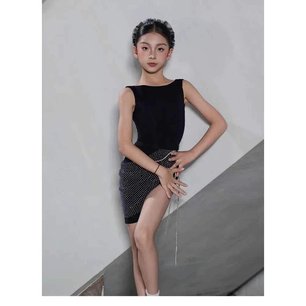 Daily practice outfit for children's Latin dance - Girls' 2026 new dance suit, national standard dance suit top, samba
Daily practice outfit for children's Latin dance - Girls' 2026 new dance suit, national standard dance suit top, samba