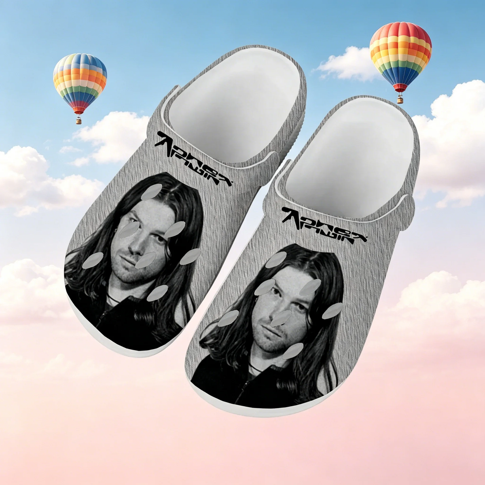 Japanese Aphex Twin Themed Slippers Unisex Breathable Summer Beach Shoes Electronic Music Indoor Outdoor Slide Sandals
Japanese Aphex Twin Themed Slippers Unisex Breathable Summer Beach Shoes Electronic Music Indoor Outdoor Slide Sandals
