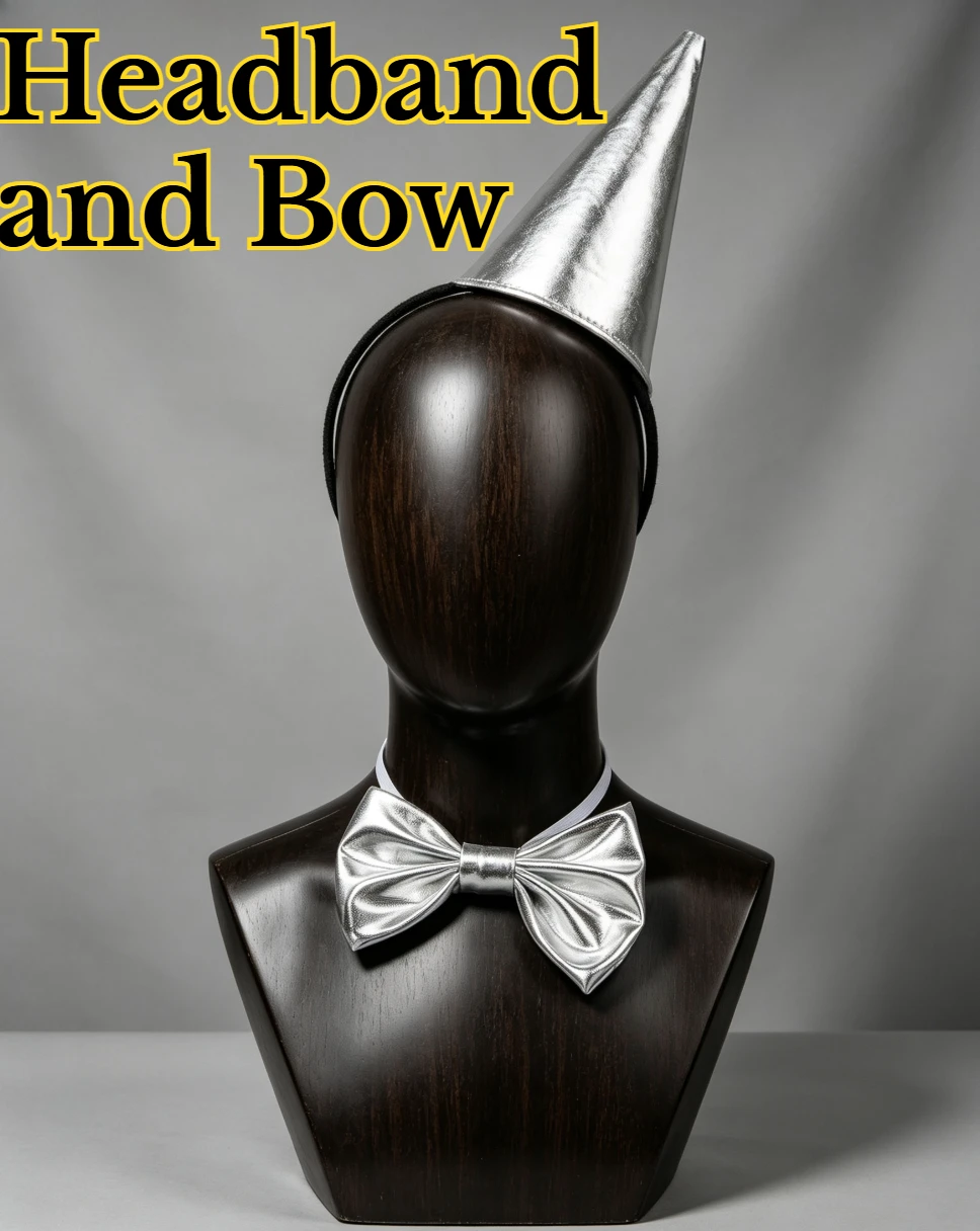 Metal Figure Style Headband And Bowtie Kids Halloween Accessory Festival Party Prop for School Show Halloween Role Play Headwear
Metal Figure Style Headband And Bowtie Kids Halloween Accessory Festival Party Prop for School Show Halloween Role Play Headwear