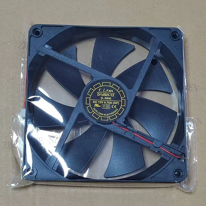 S New for Yate Loon D14SH-12 DC 12V 0.70A 2-Wire Server Cooler Fan#QW
S New for Yate Loon D14SH-12 DC 12V 0.70A 2-Wire Server Cooler Fan#QW