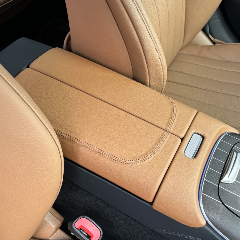 Кожаные наклейки на центральный подлокотник для Mercedes-Benz E300L 2024 г., Защитная пленка для экрана E-Class E260
Кожаные наклейки на центральный подлокотник для Mercedes-Benz E300L 2024 г., Защитная пленка для экрана E-Class E260