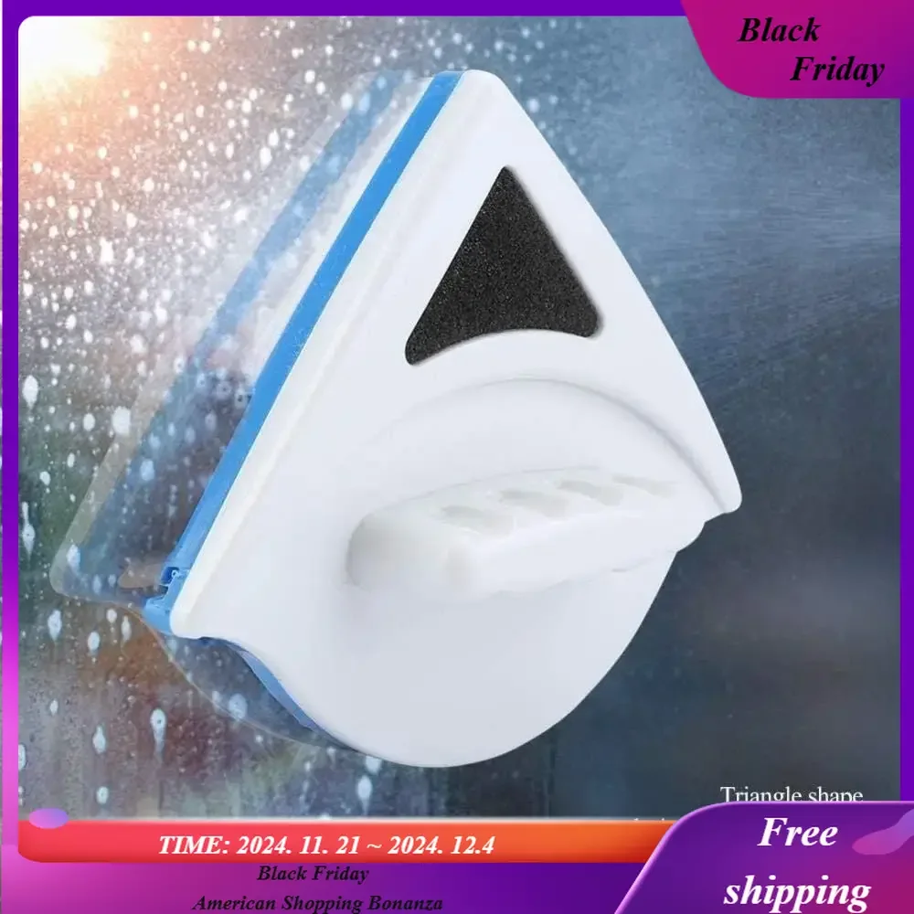 Triangle Shape Double-Side Magnetic Window Cleaner Glass Wiper Cleaning Brush for Single Glazed with 3-8mm Thickness Cleaner
Triangle Shape Double-Side Magnetic Window Cleaner Glass Wiper Cleaning Brush for Single Glazed with 3-8mm Thickness Cleaner