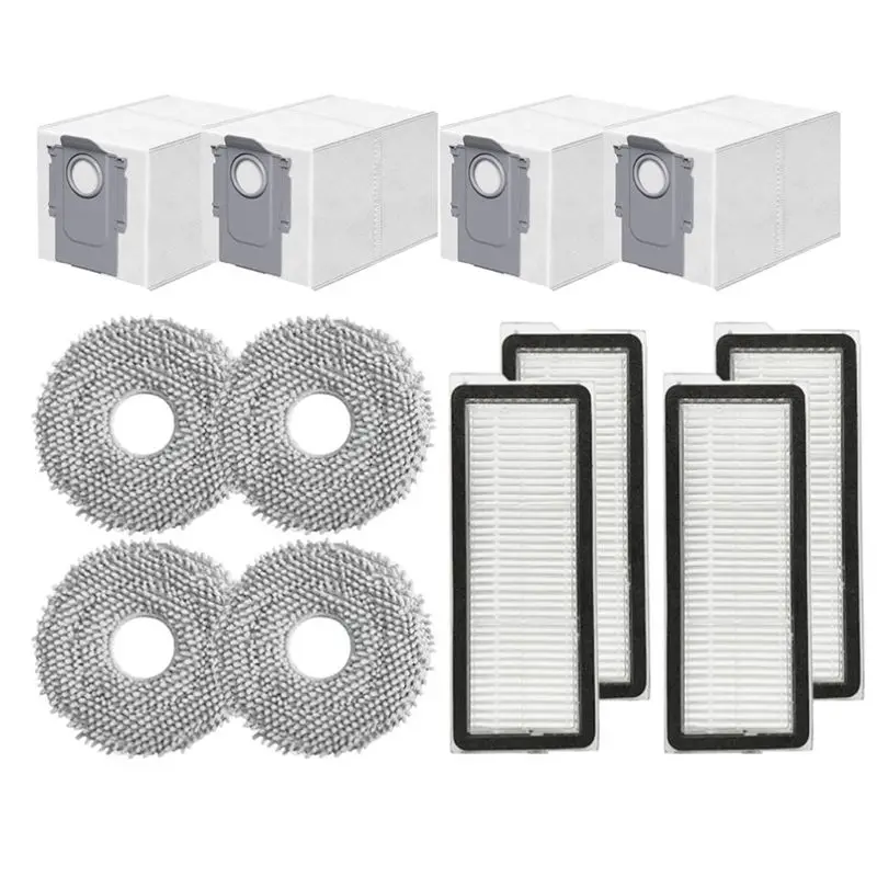YCOC-Compatible For Roborock Qrevo Curv / P20 Pro Robot Vacuum Replacement Parts Hepa Filter Mop Cloth Dust Bag Accessories
YCOC-Compatible For Roborock Qrevo Curv / P20 Pro Robot Vacuum Replacement Parts Hepa Filter Mop Cloth Dust Bag Accessories