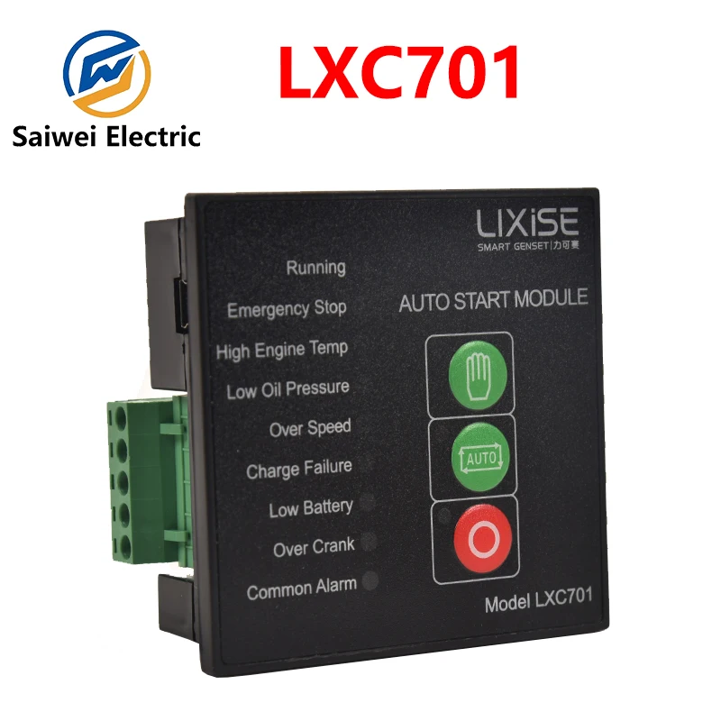 LXC701 LIXiSE controller engine automatic start control unit machine module completely replaces DSE501K LXC701
LXC701 LIXiSE controller engine automatic start control unit machine module completely replaces DSE501K LXC701