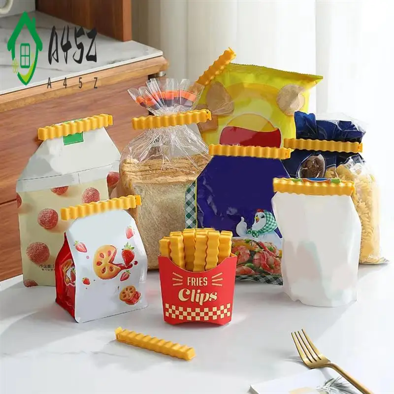 A45Z-10 Set Chip Bag Seal Clips Storage Bags Food Seal Clips With Refrigerator Magnet For Snack Bags
A45Z-10 Set Chip Bag Seal Clips Storage Bags Food Seal Clips With Refrigerator Magnet For Snack Bags