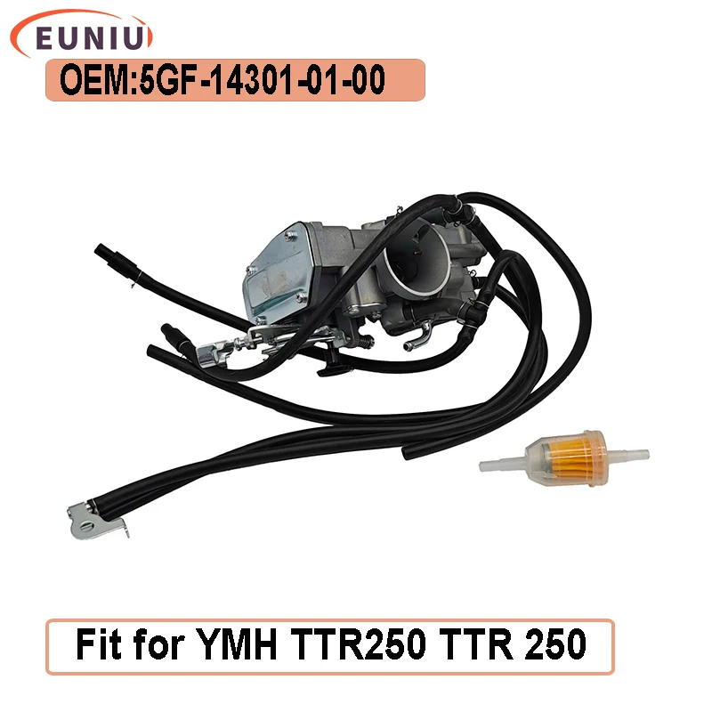 New Carburetor Carb For YMH TTR 250 TTR250 1999-2006 5GF-14301-01-00
New Carburetor Carb For YMH TTR 250 TTR250 1999-2006 5GF-14301-01-00