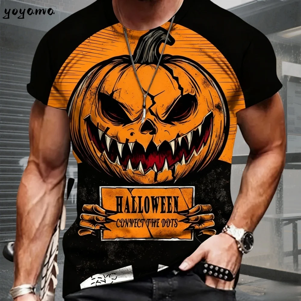 2025 New Fun Halloween Horror Pumpkin 3D Print Short-sleeved Top Daily Outdoor Sports Quick-drying Breathable Casual Men T-shirt
2025 New Fun Halloween Horror Pumpkin 3D Print Short-sleeved Top Daily Outdoor Sports Quick-drying Breathable Casual Men T-shirt