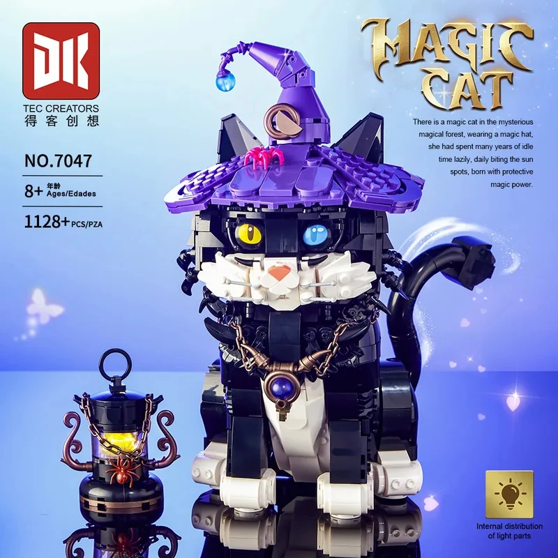 High-quality compatible magic cat model-simulation movie collectibles, mini building blocks assembly toys holiday gifts
High-quality compatible magic cat model-simulation movie collectibles, mini building blocks assembly toys holiday gifts