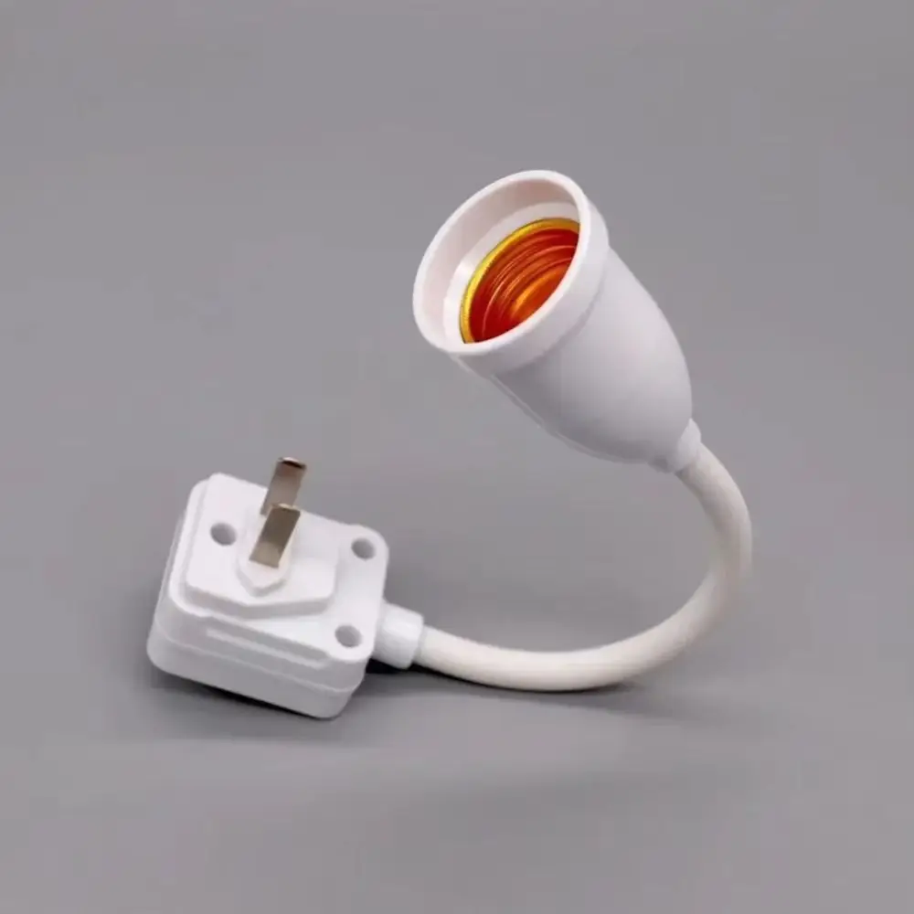 1Pc E27 Lamp Base Flexible Direct Plug-in Test Light Socket Rotary Lamp Bulb Extension Holder Light Adapter Plug
1Pc E27 Lamp Base Flexible Direct Plug-in Test Light Socket Rotary Lamp Bulb Extension Holder Light Adapter Plug