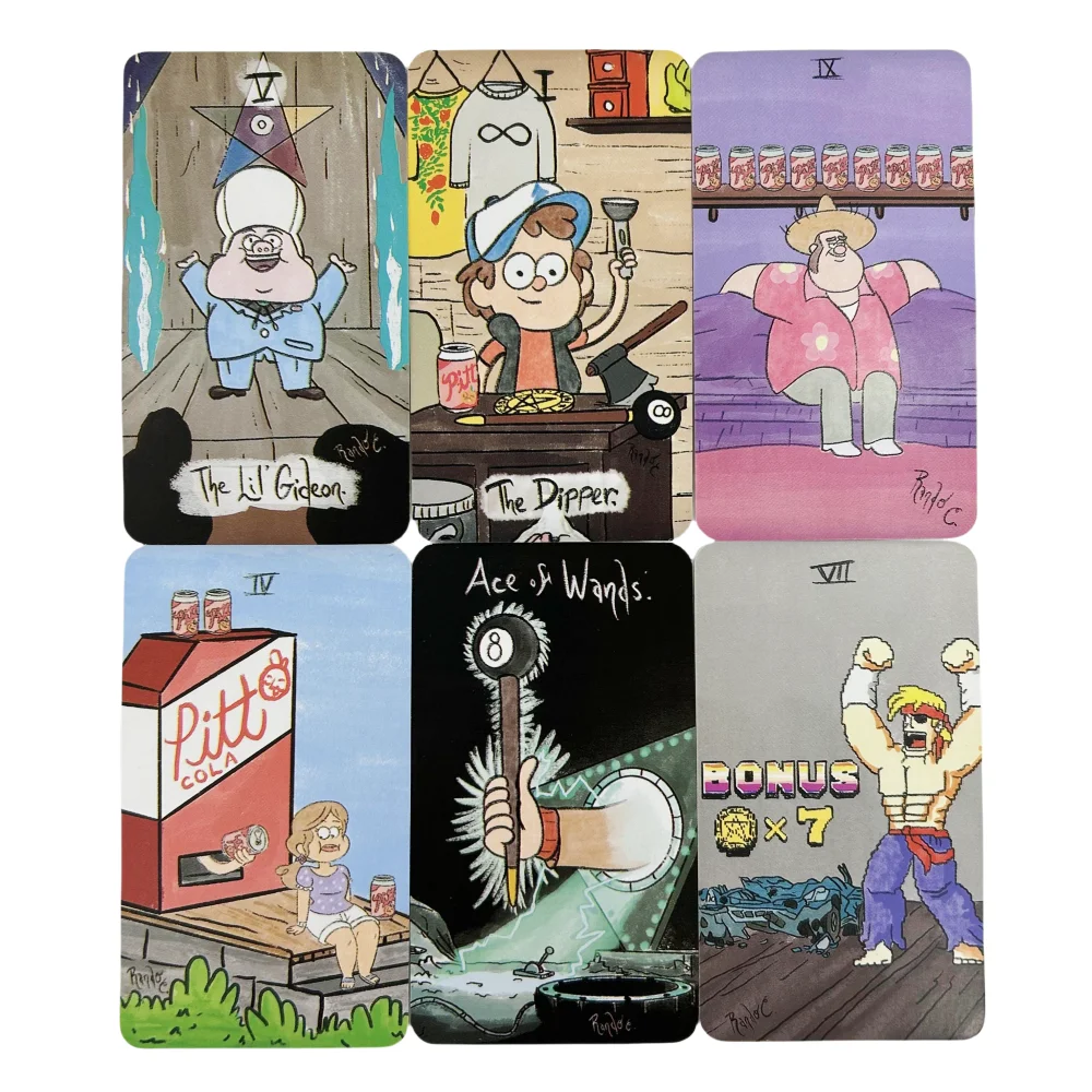 The Mystery Tarot 78 Card Deck for Mysterious Divination Family Party Gift English Version Oracle 10.3x6cm Board Playing Game
The Mystery Tarot 78 Card Deck for Mysterious Divination Family Party Gift English Version Oracle 10.3x6cm Board Playing Game
