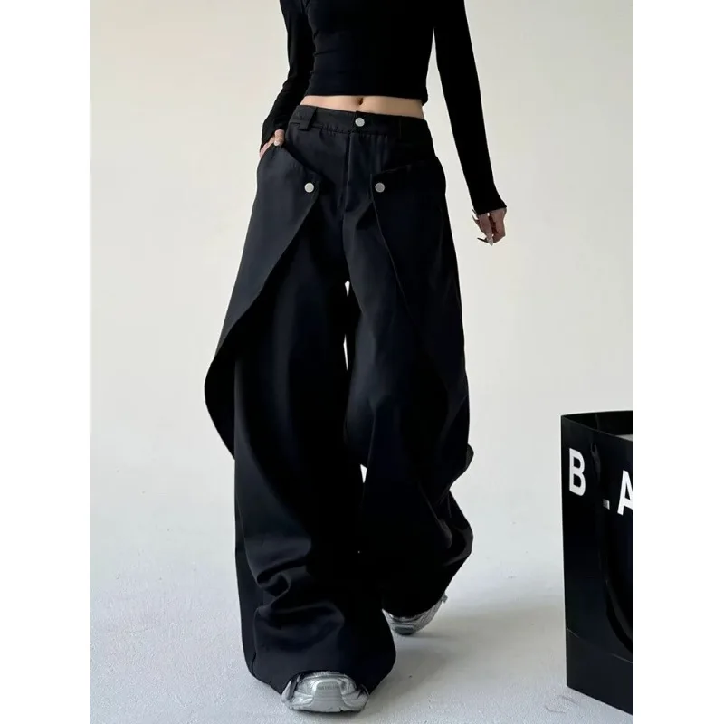 Unisex Vintage Wide Leg Trousers Draped Tailored Pants Loose Fit Minimalist Casual Fashion Long Pants
Unisex Vintage Wide Leg Trousers Draped Tailored Pants Loose Fit Minimalist Casual Fashion Long Pants