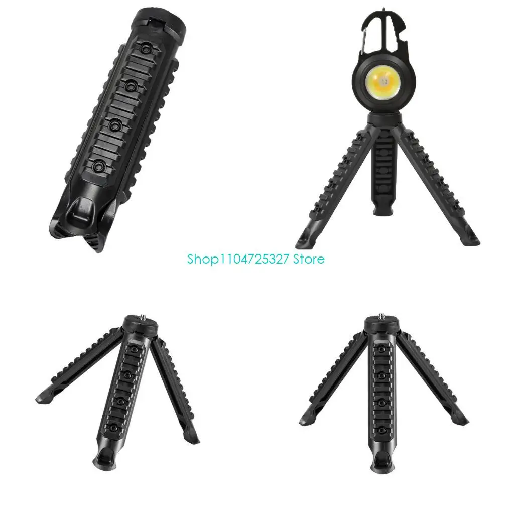 D8KF Compact Folding Tripod Base for Pocket Flashlight Keychain Lamp Stable Base
D8KF Compact Folding Tripod Base for Pocket Flashlight Keychain Lamp Stable Base