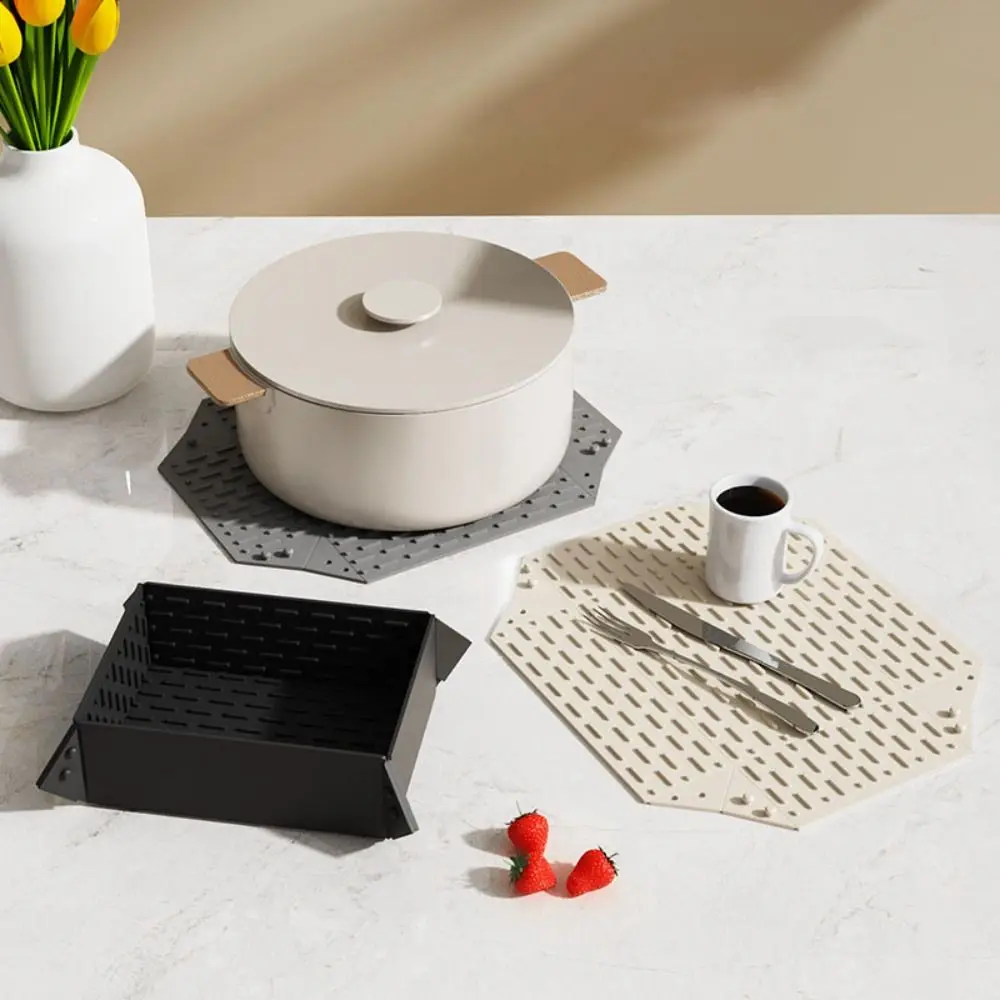 Kitchen Gadgets Silicone Dish Drying Mat Anti-scalding Heat Resistant Tableware Mat Insulated Soft Foldable Storage Box Sundries
Kitchen Gadgets Silicone Dish Drying Mat Anti-scalding Heat Resistant Tableware Mat Insulated Soft Foldable Storage Box Sundries