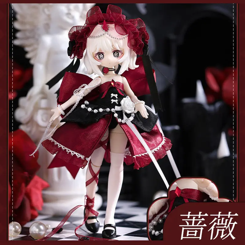 1/12 Bjd Blind Box Doll Cute Articulated Doll Kawaii Gothic Style Collectible Decorative Doll Gift For Kids And Adults
1/12 Bjd Blind Box Doll Cute Articulated Doll Kawaii Gothic Style Collectible Decorative Doll Gift For Kids And Adults