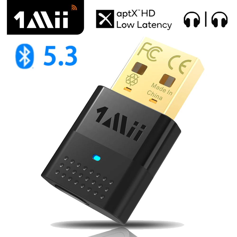 1Mii B10 Bluetooth 5.3 передатчик aptX LL/HD USB Bluetooth адаптер для наушников BT динамики ПК PS4 PS5 беспроводной аудиоключ
1Mii B10 Bluetooth 5.3 передатчик aptX LL/HD USB Bluetooth адаптер для наушников BT динамики ПК PS4 PS5 беспроводной аудиоключ