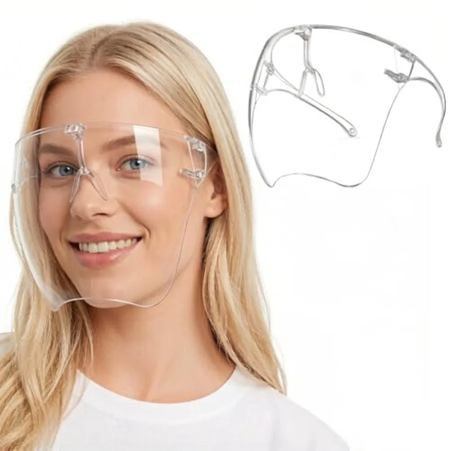 Face Shield Mask, Face Mask for Nail Drill, Clear Mask Full Face Protection, Reusable Anti-Fogging Exhaust Face Shield for Nail
Face Shield Mask, Face Mask for Nail Drill, Clear Mask Full Face Protection, Reusable Anti-Fogging Exhaust Face Shield for Nail