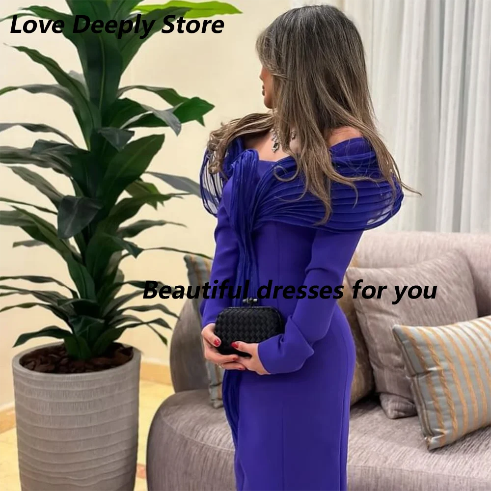 Evening Dress Purple Off The Shoulder Straight Women's Evening Gowns 2025 Long Sleeves Ankle Length Formal Party Gown Customized
Evening Dress Purple Off The Shoulder Straight Women's Evening Gowns 2025 Long Sleeves Ankle Length Formal Party Gown Customized