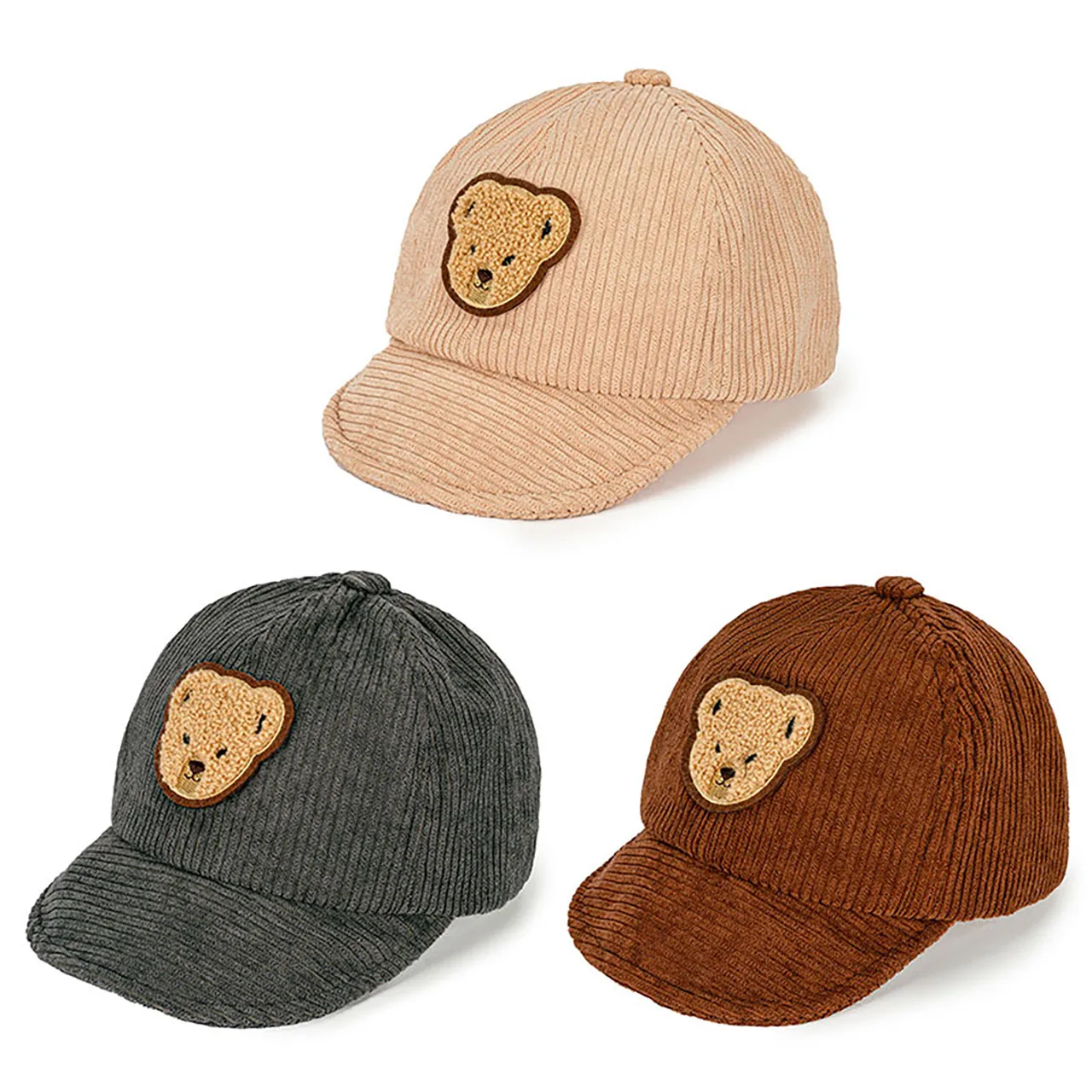 Autumn Baby Corduroy Baseball Hat Cute Bear Toddler Duck Tongue Hat 6-24Month Boy Girls Sunshade Visors Cartoon Kids Peaked Caps
Autumn Baby Corduroy Baseball Hat Cute Bear Toddler Duck Tongue Hat 6-24Month Boy Girls Sunshade Visors Cartoon Kids Peaked Caps