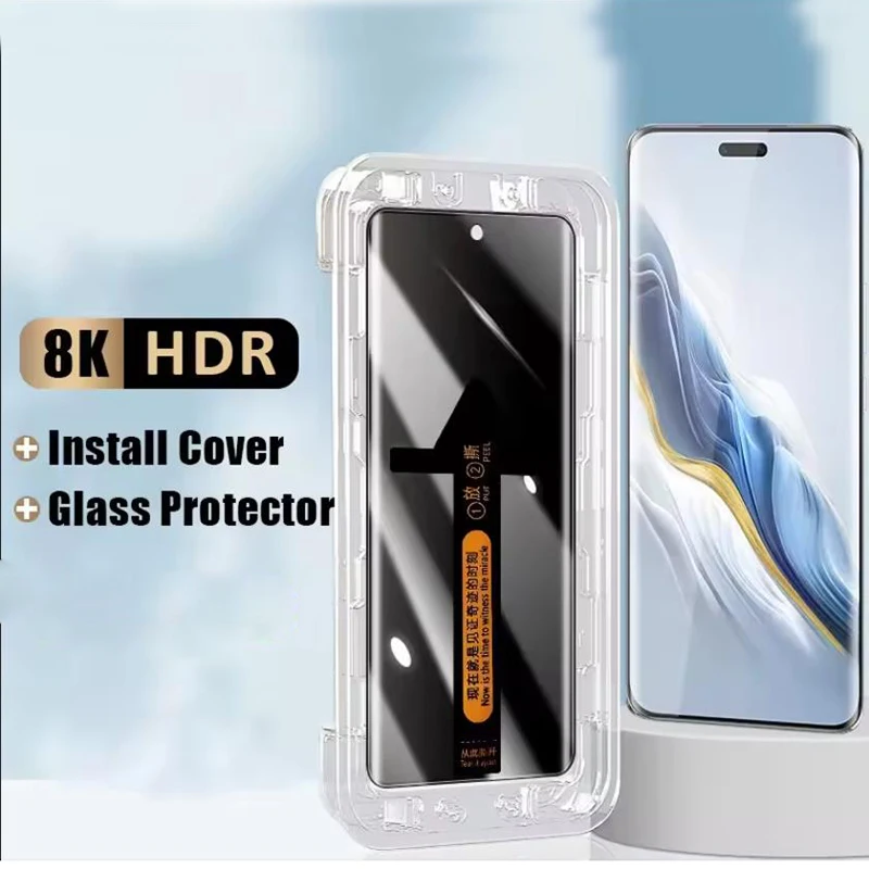 With Automatic Installer Tool Frame Privacy Screen Protector For VIVO X100 Ultra X200 Pro X70 X90 X80 Anti Spy Tempered Glass
With Automatic Installer Tool Frame Privacy Screen Protector For VIVO X100 Ultra X200 Pro X70 X90 X80 Anti Spy Tempered Glass