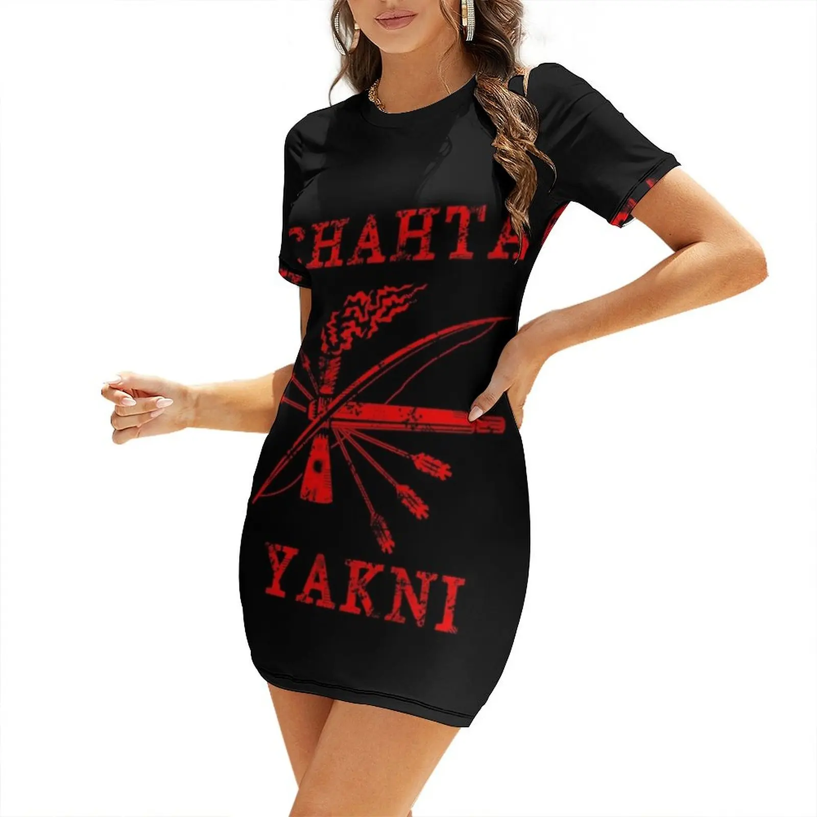 Choctaw Short Sleeved Dress Clothing female Dress for girls evening dress women
Choctaw Short Sleeved Dress Clothing female Dress for girls evening dress women