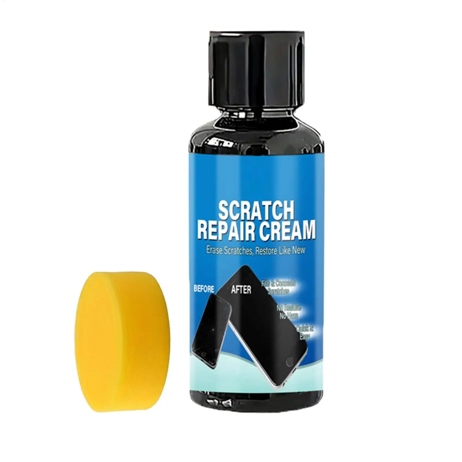 Universal Screen Scratch Remover Kit Easy Apply with Sponge for Phone Tablet Smart Watch Glass & Resin Lens Repair Device Care
Universal Screen Scratch Remover Kit Easy Apply with Sponge for Phone Tablet Smart Watch Glass & Resin Lens Repair Device Care