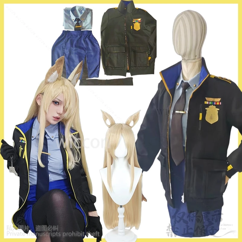 Kanna Cosplay Game Blue Archive Cosplay Costume Sexy Dress Black Yellow Coat Tie Set Wigs Furry Earwear Halloween Cos Customized
Kanna Cosplay Game Blue Archive Cosplay Costume Sexy Dress Black Yellow Coat Tie Set Wigs Furry Earwear Halloween Cos Customized