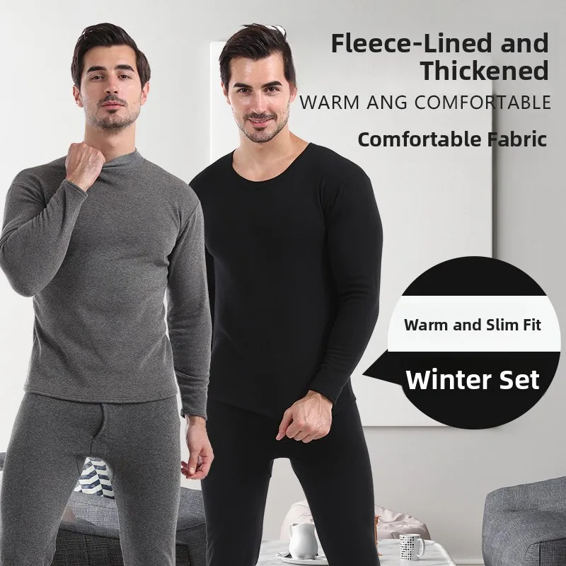 Warm Underwear Set for Men Large Size Sweater Base Layer for Middle-Aged And Elderly Autumn Pants Winter Thermal Clothing
Warm Underwear Set for Men Large Size Sweater Base Layer for Middle-Aged And Elderly Autumn Pants Winter Thermal Clothing