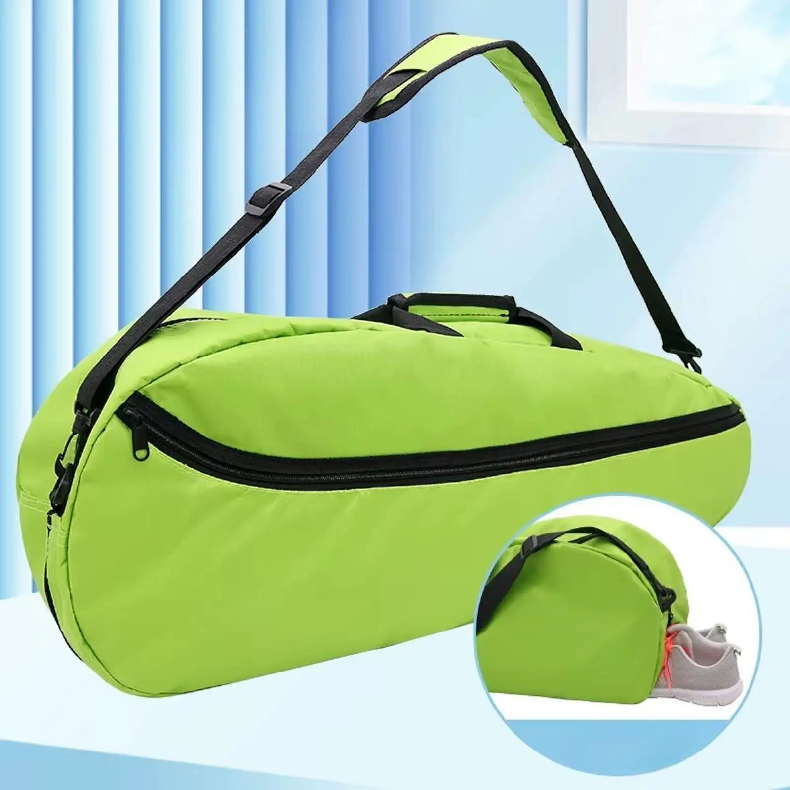 Badminton Racket Bag, Badminton Sports Backpack Large Capacity Sport Equipment Bag Racquet Carrying Bag for Badminton Rackets