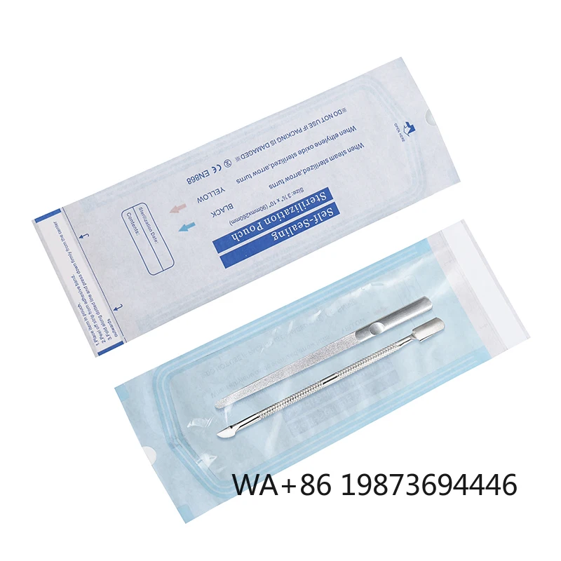 Wholesale Sterilization Pouches 200-Pack 3.5x10 Inch Self-Sealing with Indicator
Wholesale Sterilization Pouches 200-Pack 3.5x10 Inch Self-Sealing with Indicator