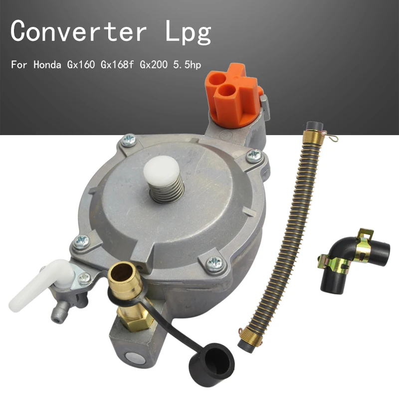Converter Pressure Reducing Regulator Reducer Lpg Gasoline Ng Carburetor Conversion Kit 3kw For Honda Gx160 Gx168f Gx200 5.5hp
Converter Pressure Reducing Regulator Reducer Lpg Gasoline Ng Carburetor Conversion Kit 3kw For Honda Gx160 Gx168f Gx200 5.5hp