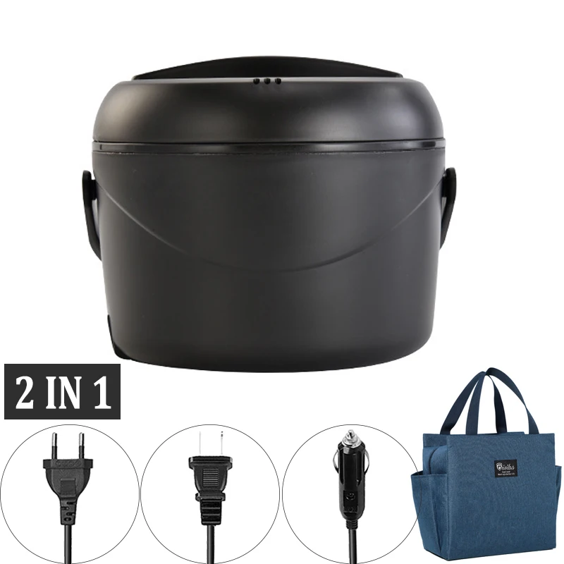Home Car 220V 110V 12V 24V Electric Lunch Box 80W Quick Heating Travel Driver Worker Food Warmer Container EU US Plug 1.2L Set
Home Car 220V 110V 12V 24V Electric Lunch Box 80W Quick Heating Travel Driver Worker Food Warmer Container EU US Plug 1.2L Set