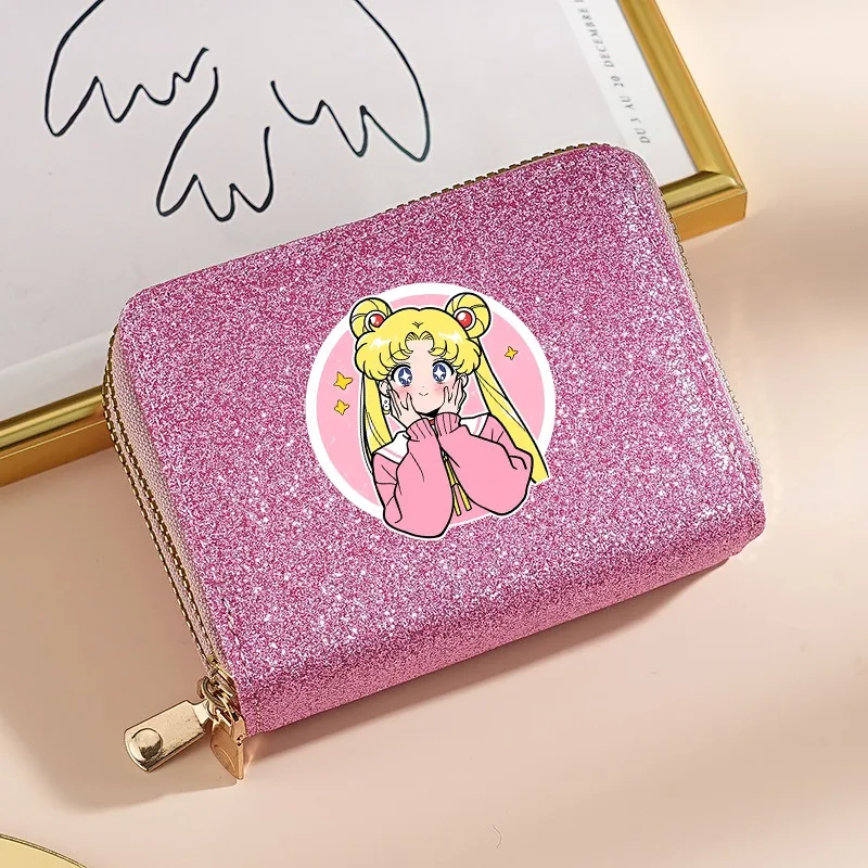 Кошельки «Сейлор Мун», женские модные кошельки с рисунком аниме, держатель для карт с принтом, милый кошелек для девочек, уличный портативный кошелек, подарок
Кошельки «Сейлор Мун», женские модные кошельки с рисунком аниме, держатель для карт с принтом, милый кошелек для девочек, уличный портативный кошелек, подарок