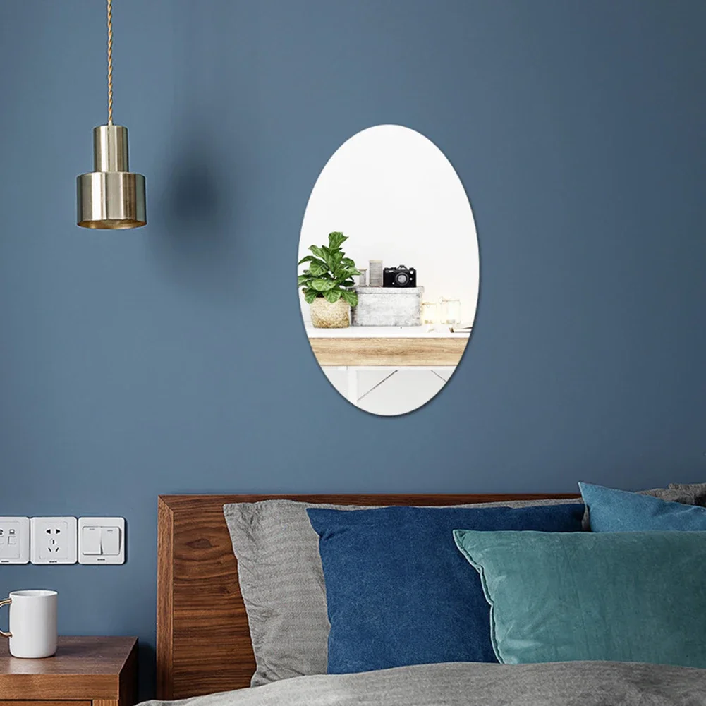 Acrylic Wall Mirror Sticker Creative Acrylic Round Oval Mirror Wall Sticker Self-adhesive Living Room Bathroom Decorative Mirror
Acrylic Wall Mirror Sticker Creative Acrylic Round Oval Mirror Wall Sticker Self-adhesive Living Room Bathroom Decorative Mirror