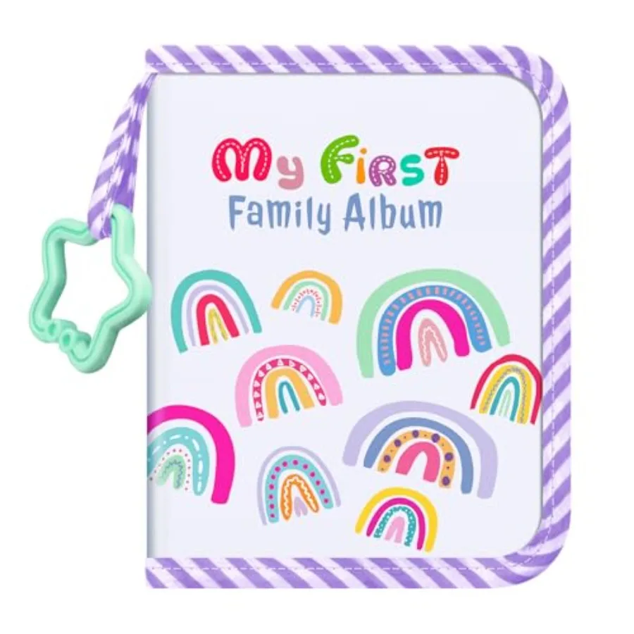 Baby Photo Album 4x6 Inch, 18 Photos My First Family Album Book with Soft Cloth Cover and Hook for Newborn/Toddlers//Baby Showe
Baby Photo Album 4x6 Inch, 18 Photos My First Family Album Book with Soft Cloth Cover and Hook for Newborn/Toddlers//Baby Showe