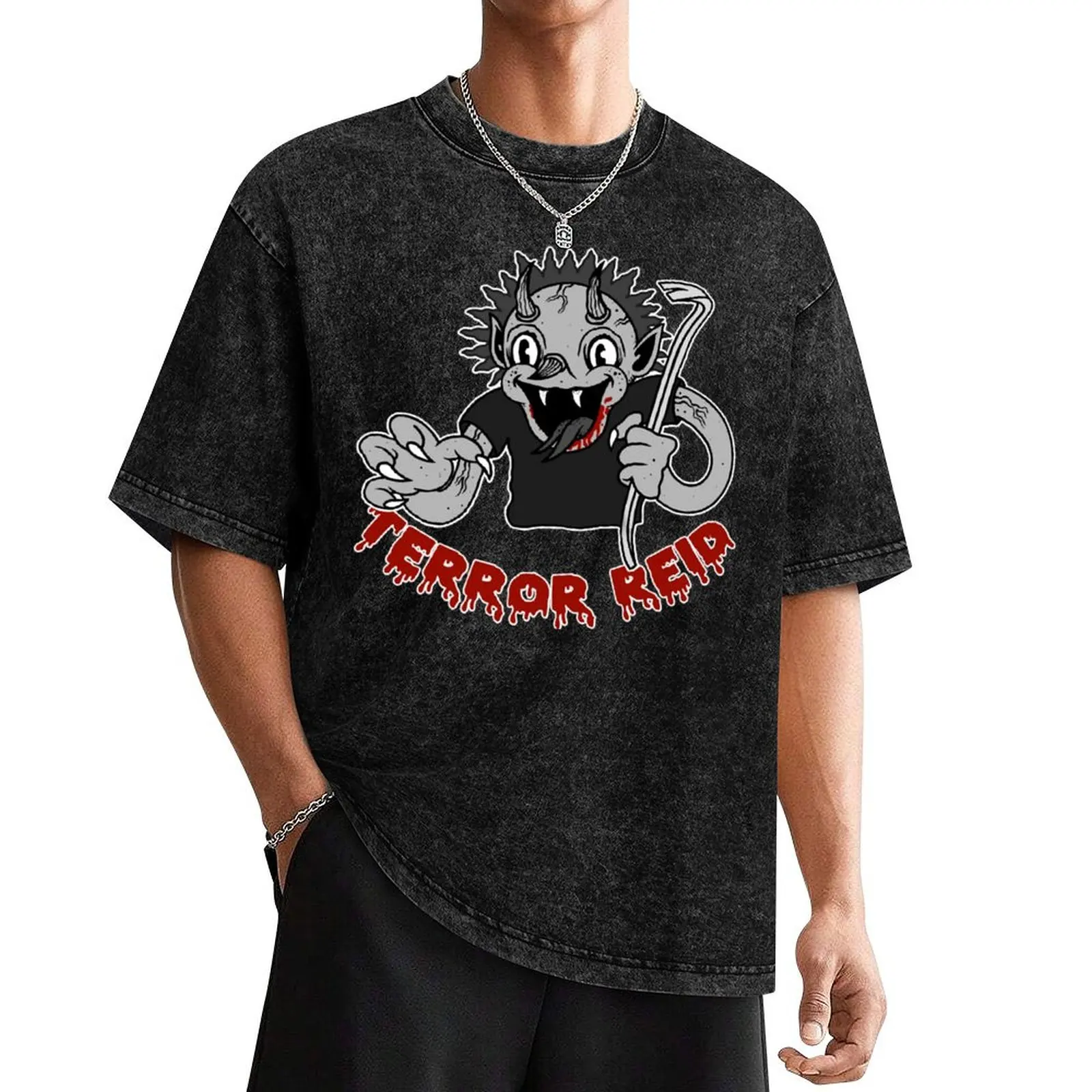 Terror Reid T-Shirt summer tops man clothes hippie clothes Aesthetic clothing mens clothes
Terror Reid T-Shirt summer tops man clothes hippie clothes Aesthetic clothing mens clothes